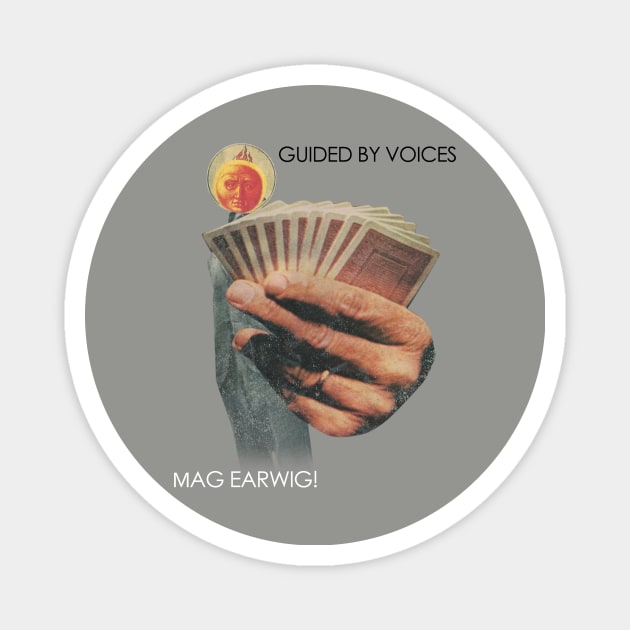 Vintage 90’s Guided By Voices Mag Earwhig Magnet by Leblancd Nashb
